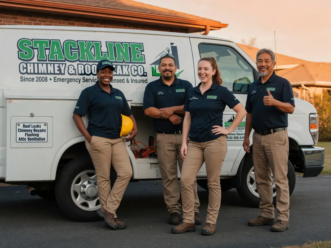 Chimney flashing repair company in Ulster, PA